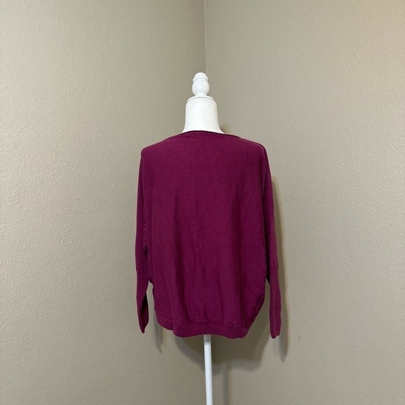 Eileen Fisher Wool Violet Sweater Size Small - Picture 7 of 7